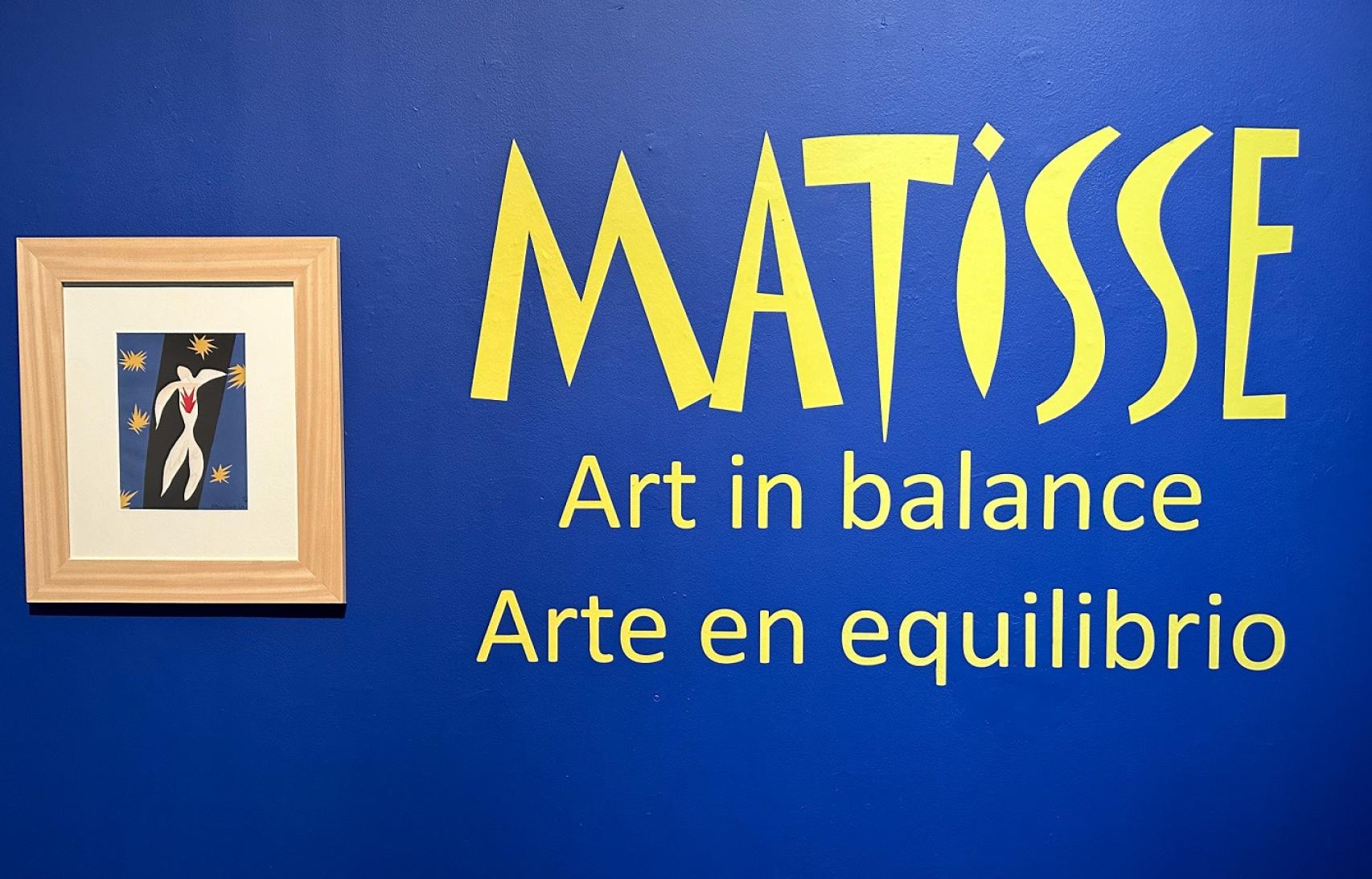 La muestra ‘Matisse. Arte en equilibro’ en la sala de exposiciones de Las Francesas