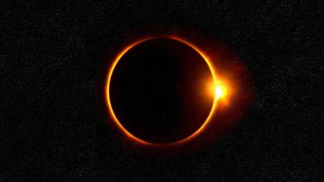 Un eclipse solar, en imagen de archivo.