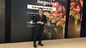 El diputado de Turismo de la Diputación de Segovia, Javier Figueredo en Intur Negocios