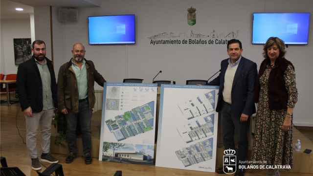 Presentación de la nueva residencia de Bolaños de Calatrava (Ciudad Real). Foto: Ayuntamiento.