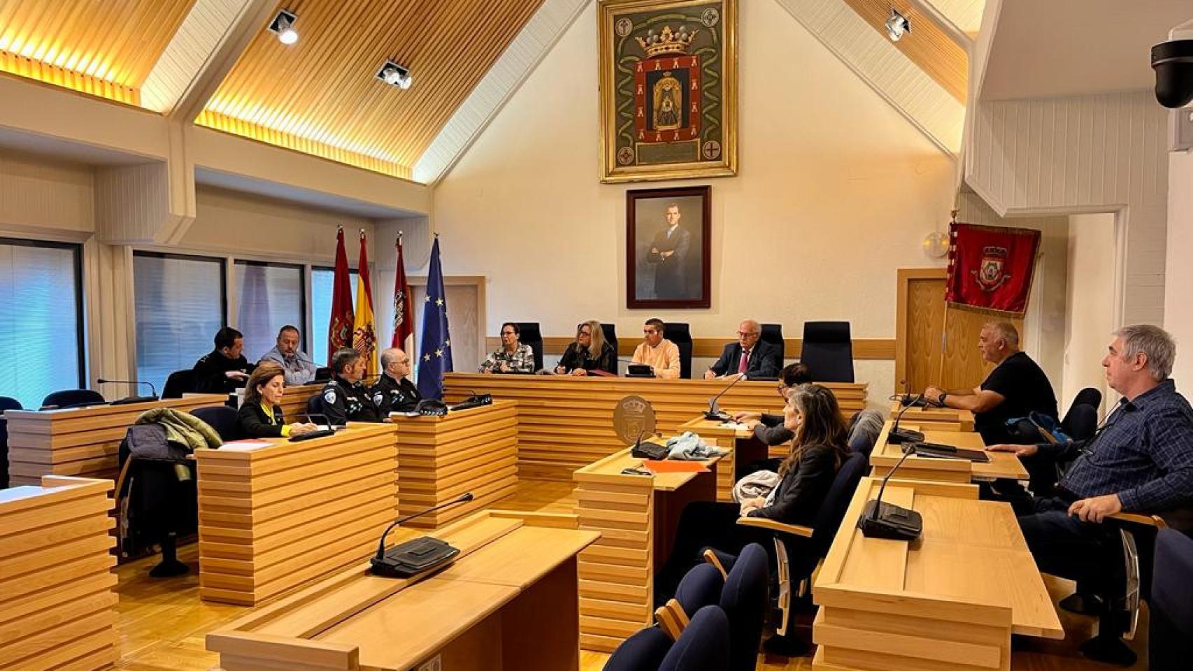 Junta de Seguridad de Ciudad Real. Foto: Ayuntamiento.