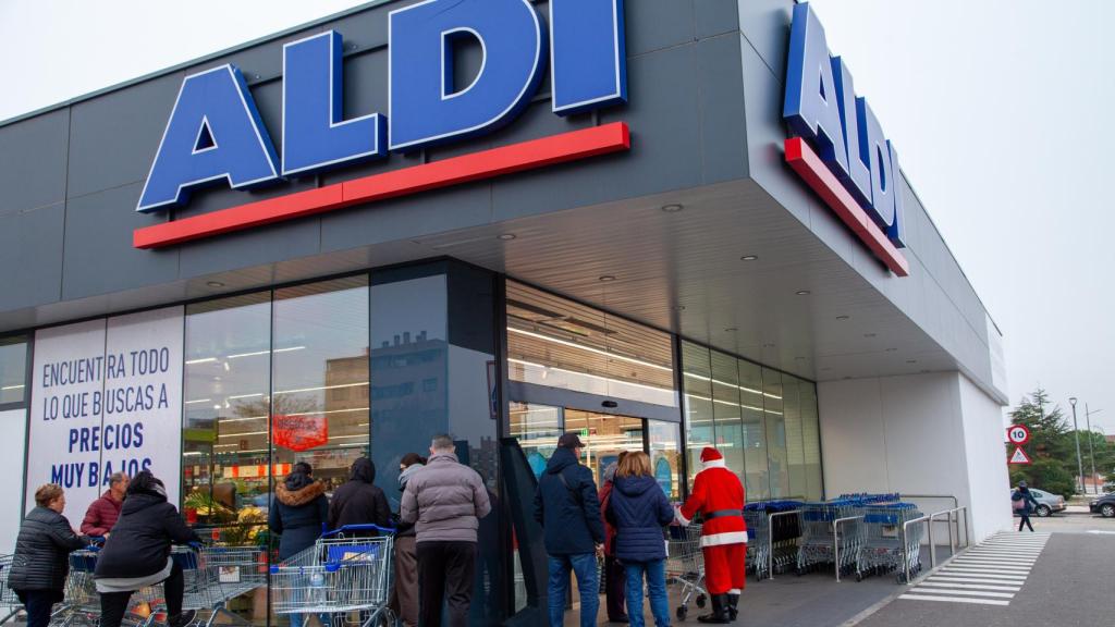 Un supermercado de Aldi en una imagen de archivo