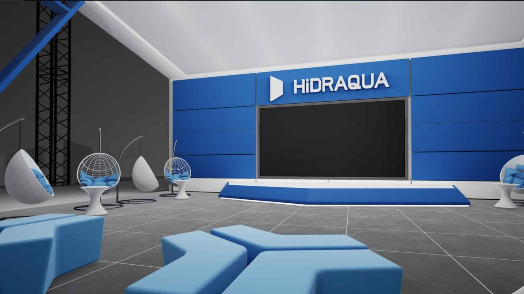 Oficina virtual de Hidraqua en el Metaverso. EE