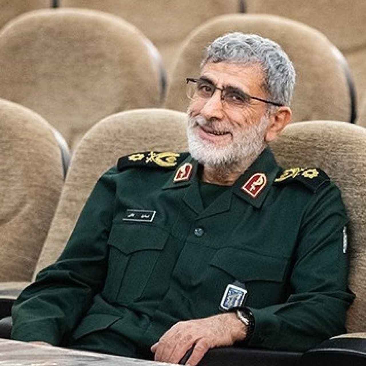 Ismail_Ghaani, principal comandante de la Fuerza Quds, en 2019.