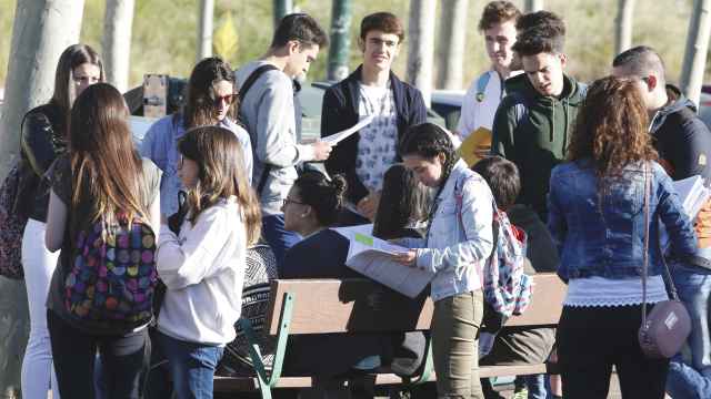 Jóvenes en la Universidad de León