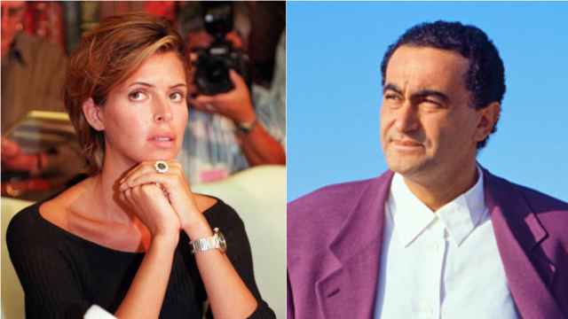 Dodi Al-Fayed y Kelly Fisher en un fotomontaje.