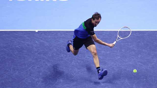 Daniil Medvedev, en las ATP Finals de Turín