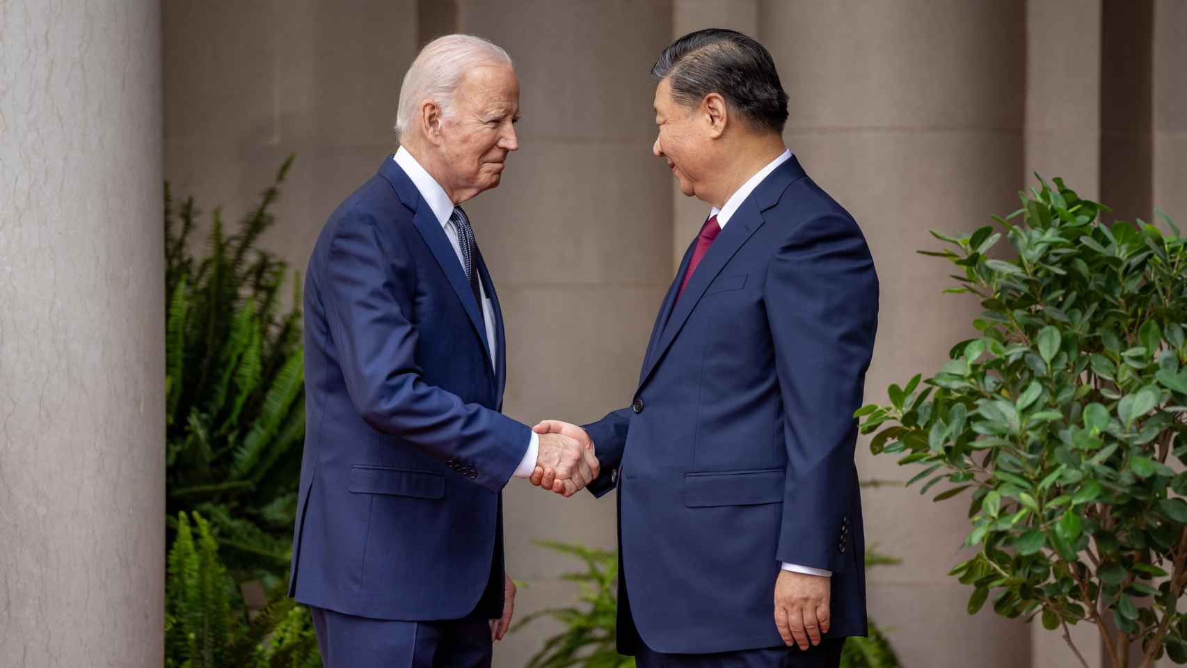Reunión entre el presidente de EEUU, Joe Biden y el presidente chino, Xi Jinping, en San Francisco, el pasado noviembre.