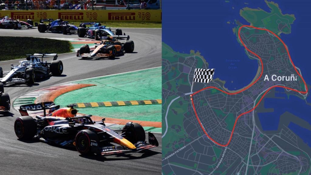 El imposible circuito de Fórmula 1 en A Coruña que es viral en Tiktok: ¿Posibilidad o ilusión?