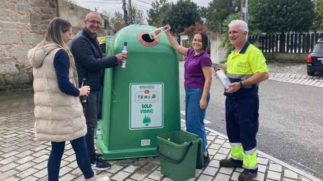 Objetivo: lograr el 100% del reciclaje de vidrio en la hostelería de Nigrán