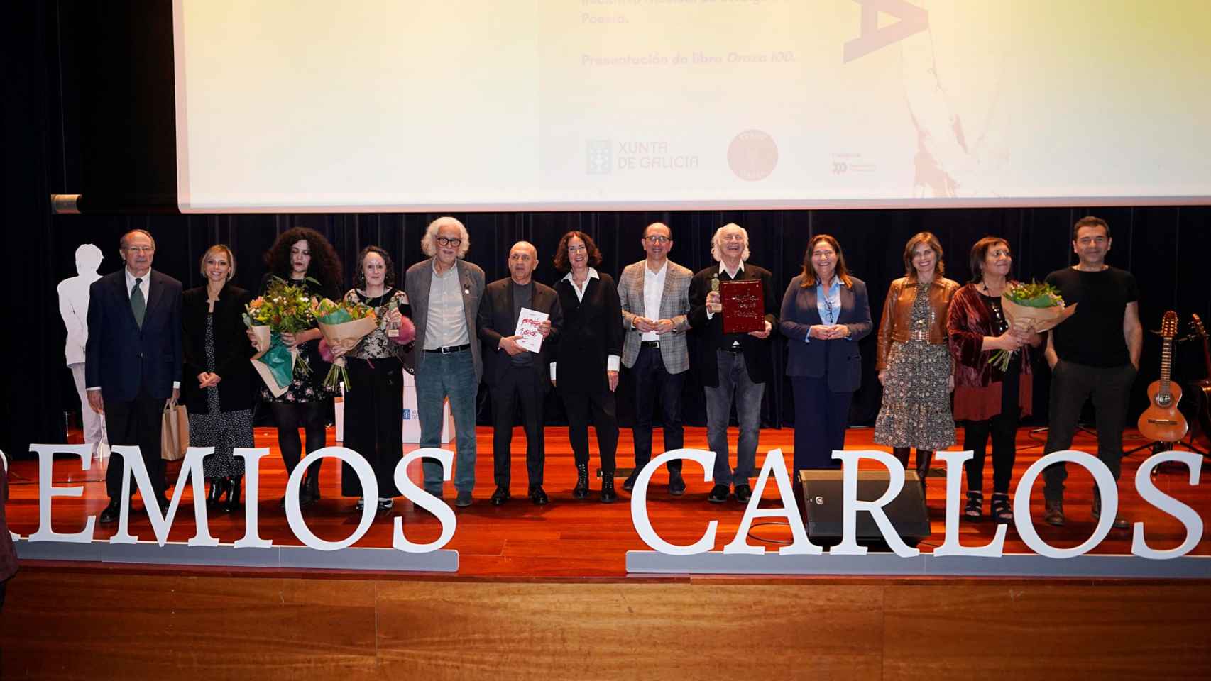 Ganadores del I  Premio Internacional de Poesía Carlos Oroza.