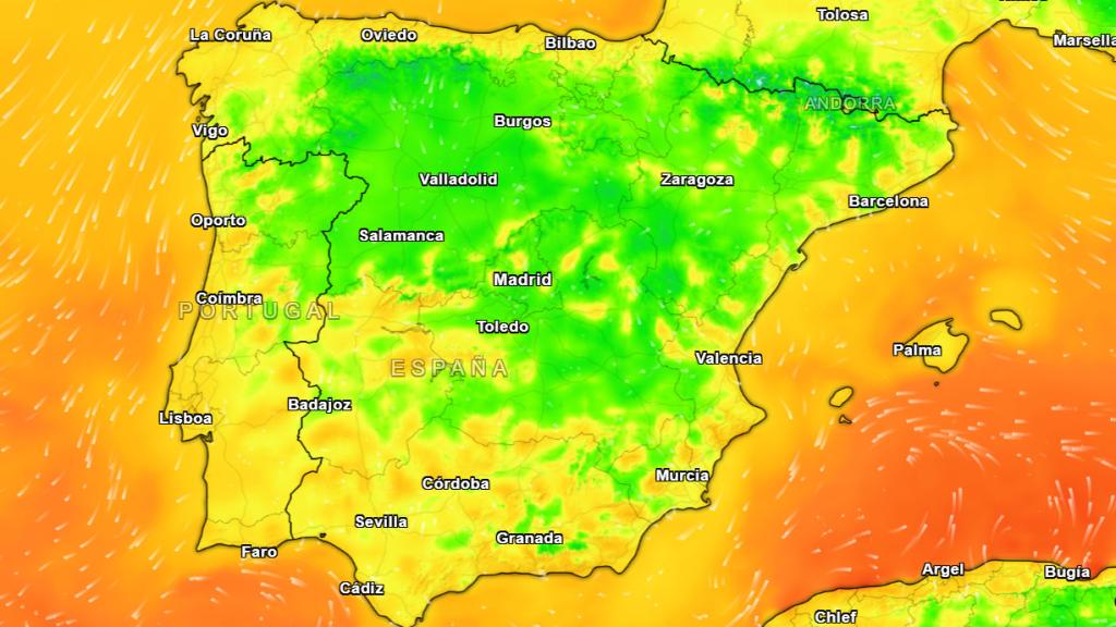 Regresa el frío a la Península con riesgos por lluvia en varias comunidades