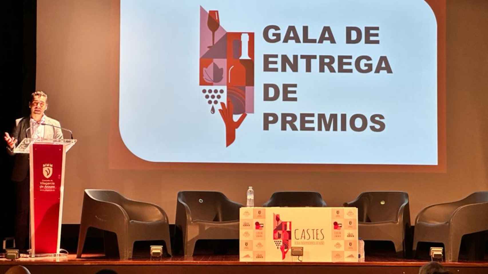 Gala de entrega de premios ‘Castes do Viño’