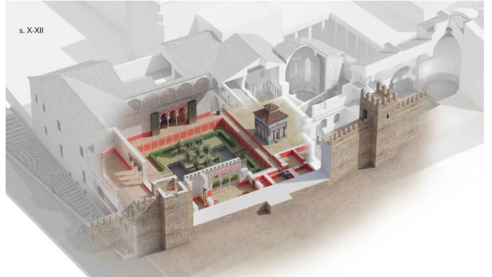 Reconstrución virtual de los palacios de al-Ma'mum