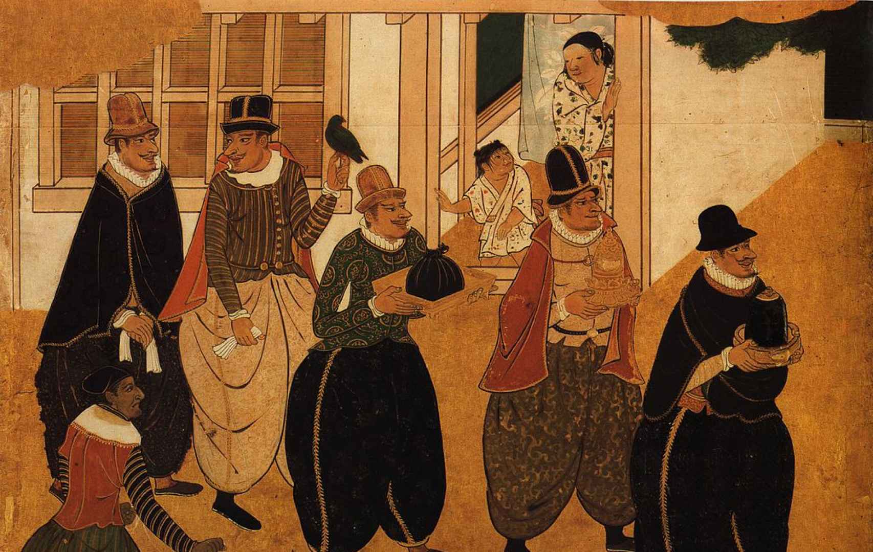 Primeros extranjeros en Japón, finales siglo XVI