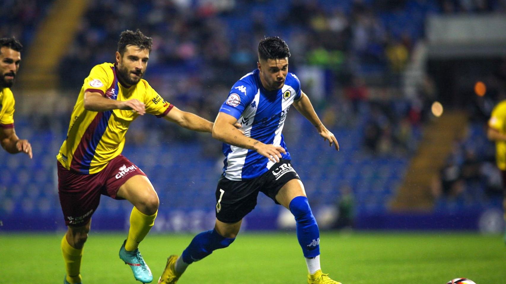 El Hércules frente el Alzira.