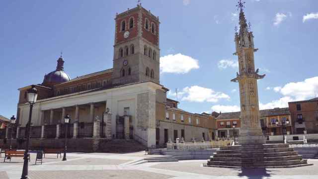 El impresionante Rollo Jurisdiccional de Villalón, declarado Monumento Artístico Nacional en 1929.