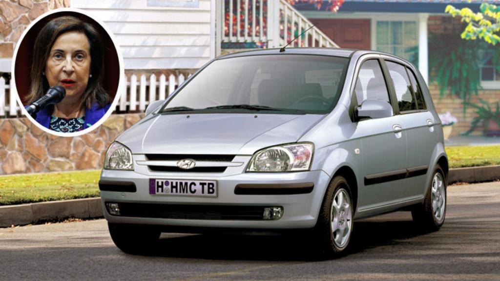 Margarita Robles cuenta con un Hyundai Getz.