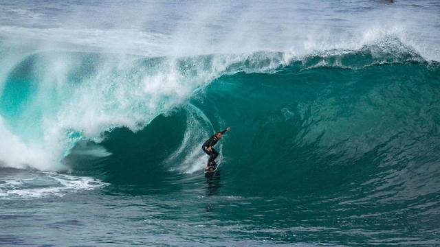 El surfista Sebastián Steudtner