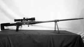 Arma usada en el disparo en cuestión, un rifle Volodar Obriyu
