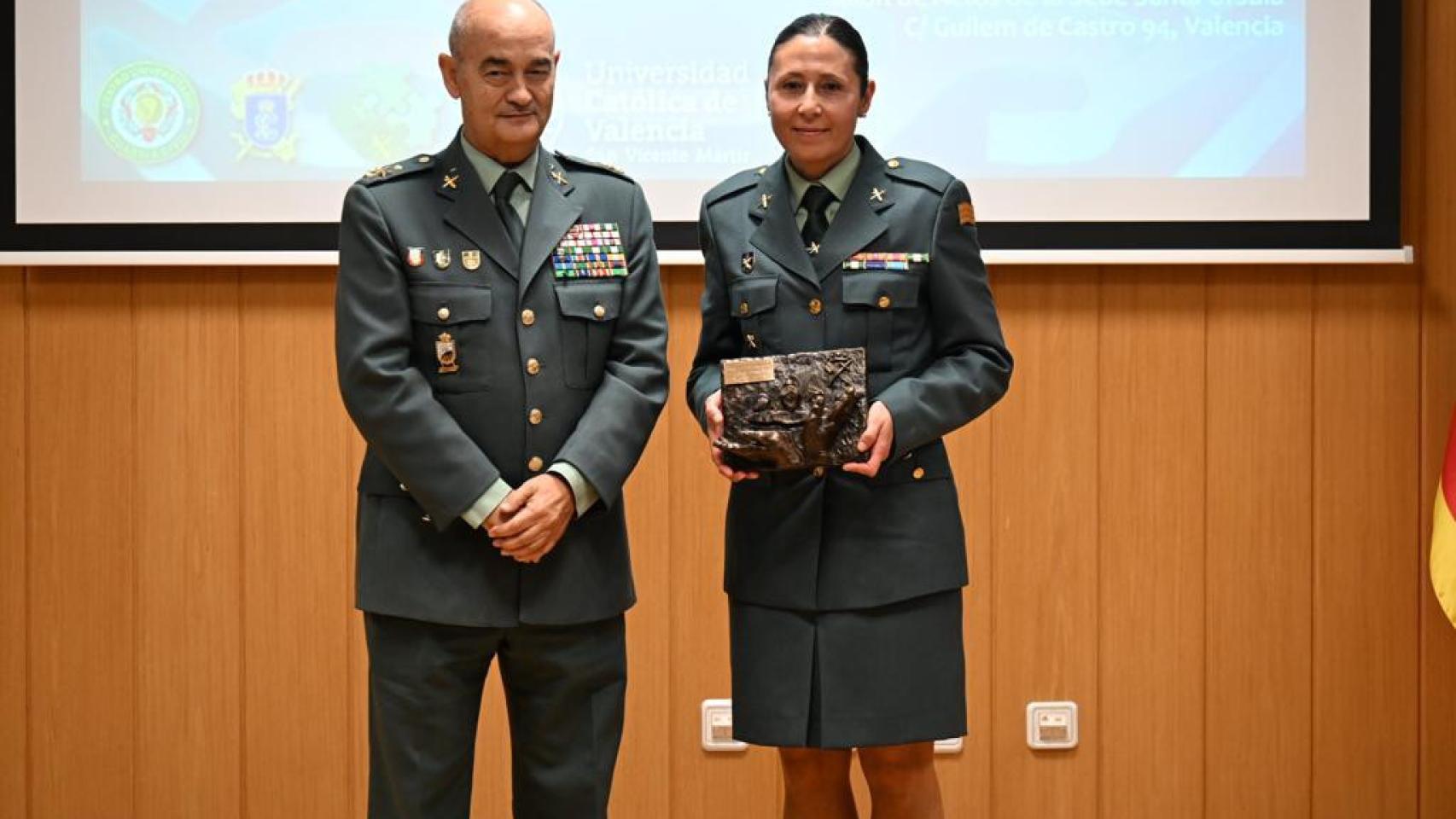 La guardia civil María Isabel Álvarez  Perez