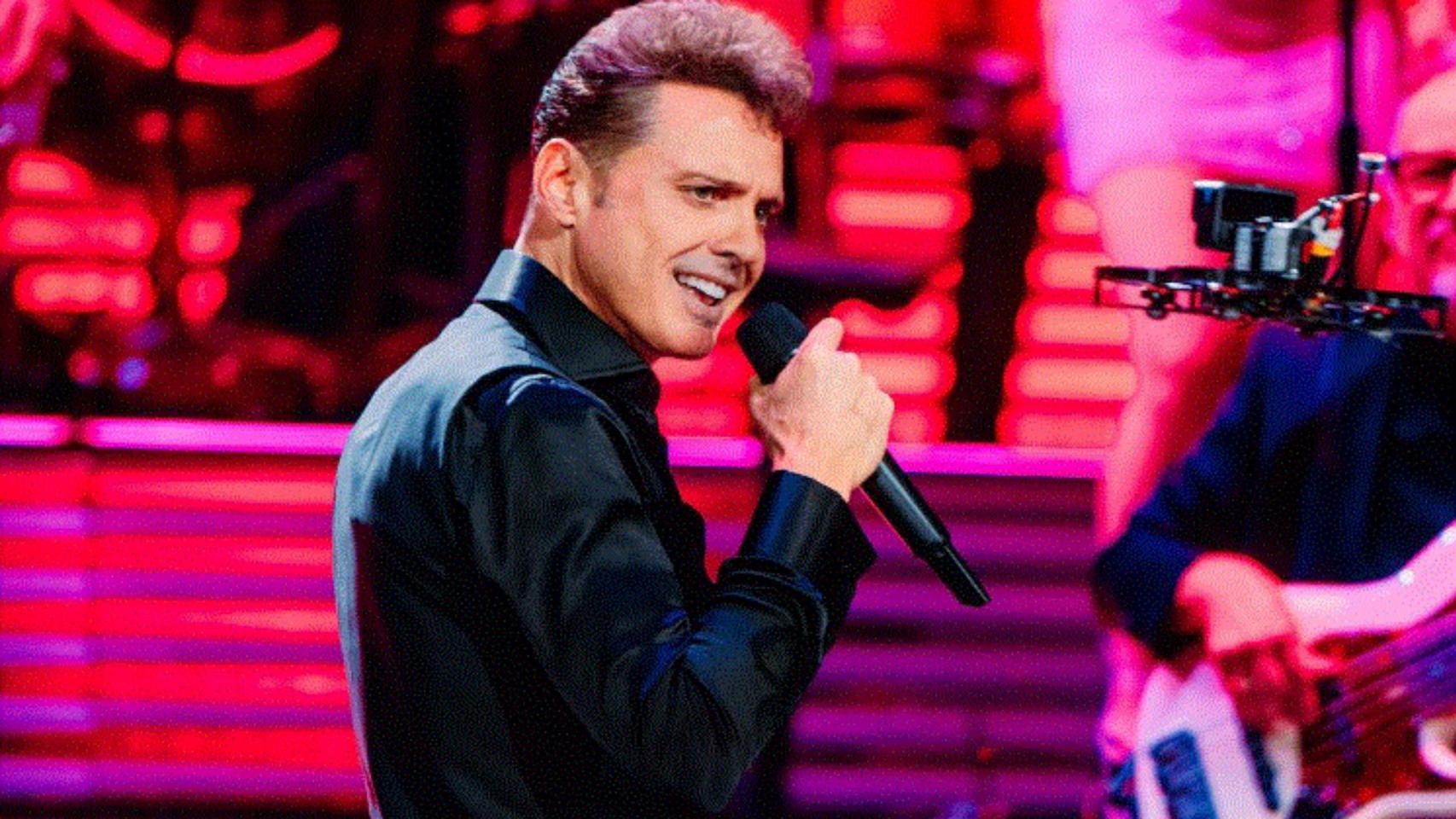 El cantante Luis Miguel.