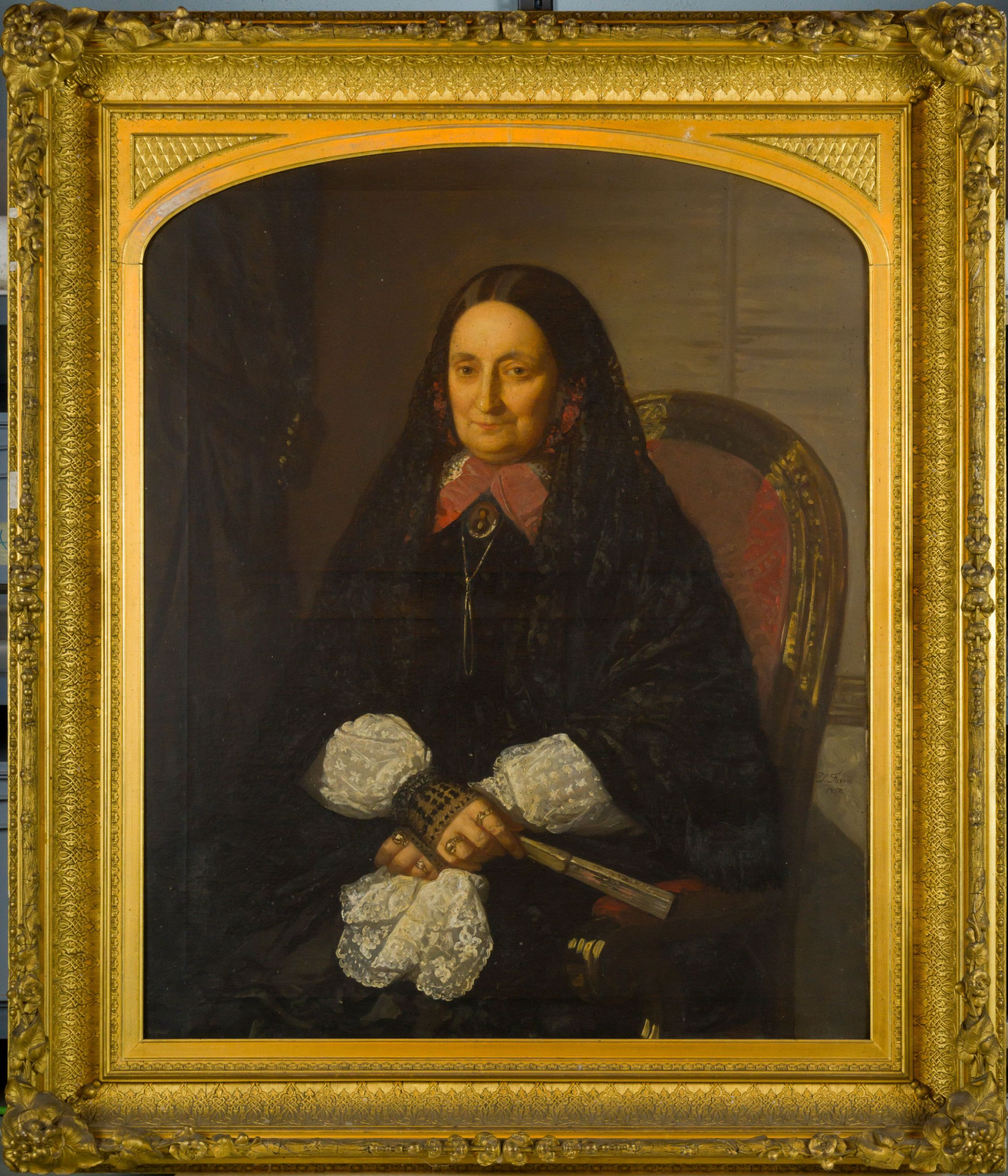 Retrato de Joaquina Porto Ximeno.