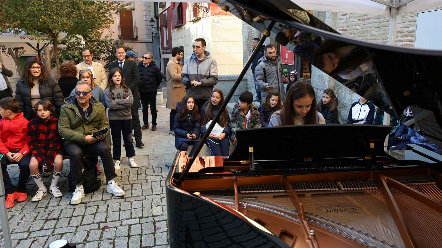 Velázquez en 'Pianos en la calle'.