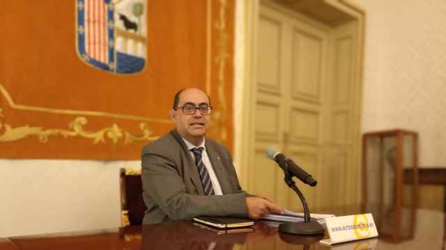 El concejal de Hacienda y portavoz del Ayuntamiento de Salamanca, Fernando Rodríguez