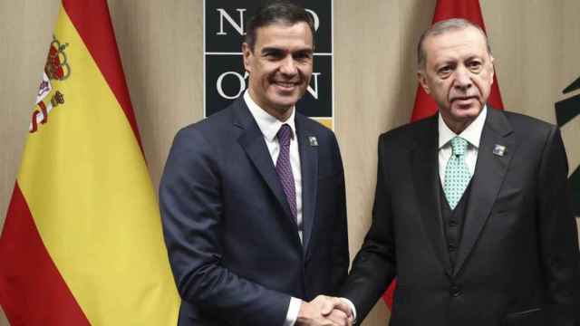 El presidente del Gobierno, Pedro Sánchez, con su homólogo turco, Recep Tayyip Erdogan, el pasado mes de julio.