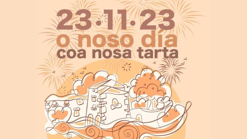 La nueva Tarta de Narón (A Coruña) protagonizará mañana la festividad local