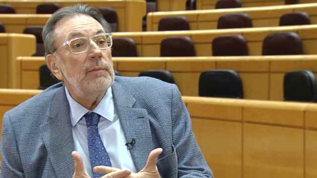 El senador de Junts, Josep Lluís Cleries, en una entrevista en TVE.