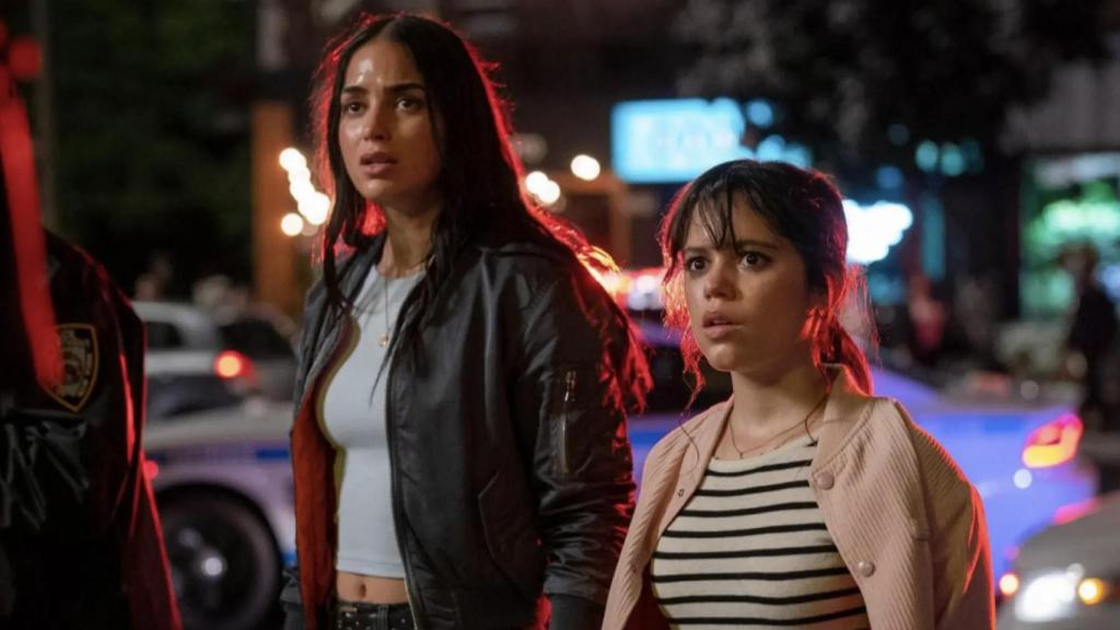 Melissa Barrera y Jenna Ortega en la saga 'Scream'.