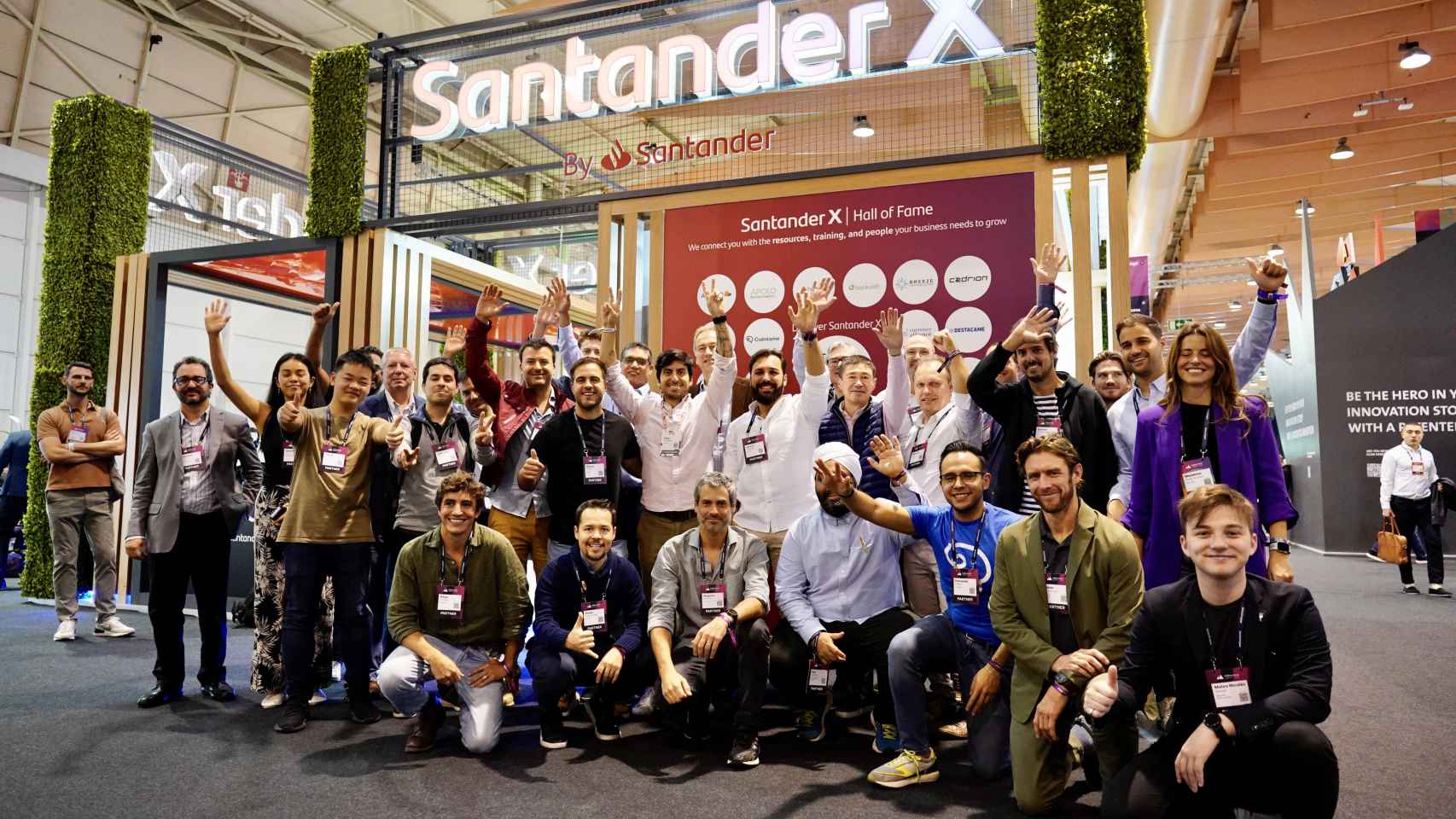 Comunidad de Santander X 100 en Web Summit 2023 en Lisboa.