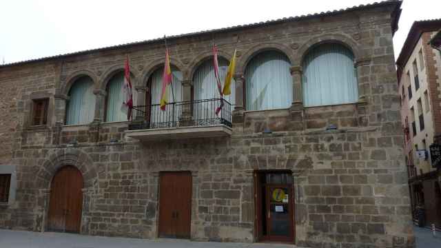 Imagen del Palacio Municipal de la localidad soriana de Ágreda, uno de los monumentos que ha sido declarado BIC este jueves.