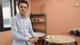 Sergio González, compositor y director de banda y orquesta sinfónica con 19 años