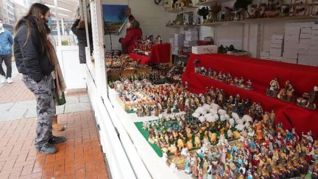 Mercado navideño en Valladolid