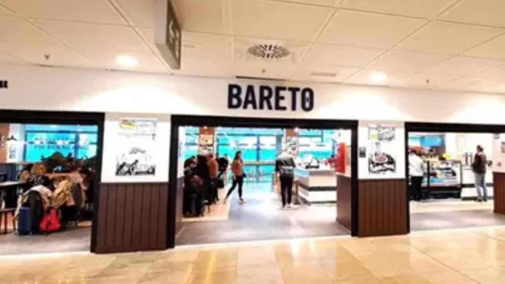 Bareto en el aeropuerto de Adolfo Suárez Madrid-Barajas