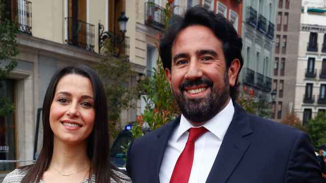 Inés Arrimadas junto a su hasta ahora marido, Xavier Cima, en una fotografía tomada en septiembre de 2021.