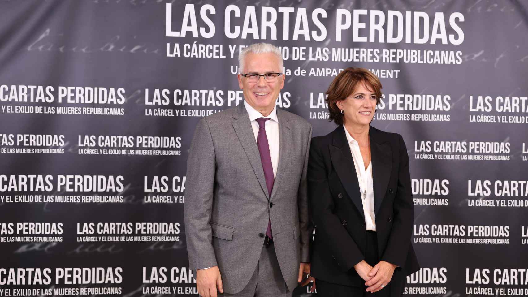 Baltasar Garzón y Dolores Delgado, durante un evento en Madrid.