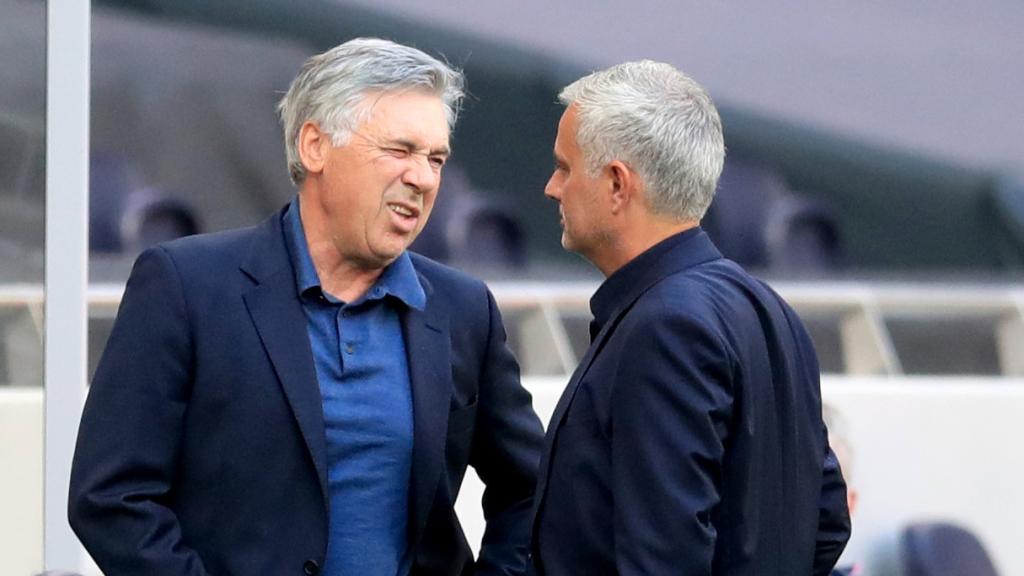 Ancelotti y Mourinho