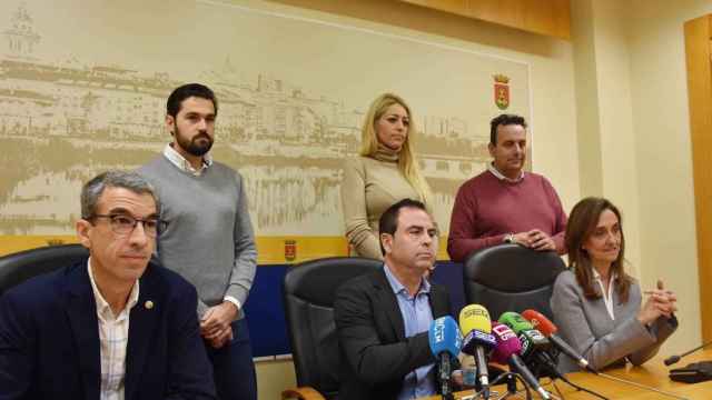 Rueda de prensa de los concejales del PSOE de Talavera