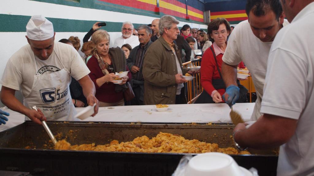 Fiesta de la Chanfaina en Totalán.