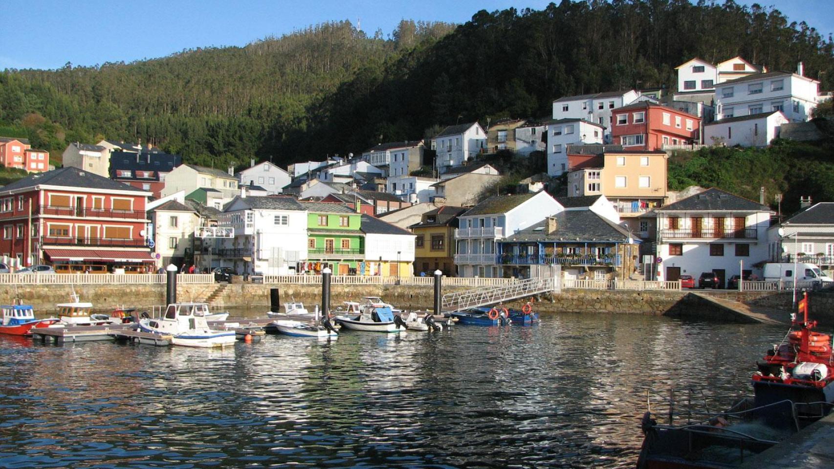 Puerto de O Barqueiro, en Mañón