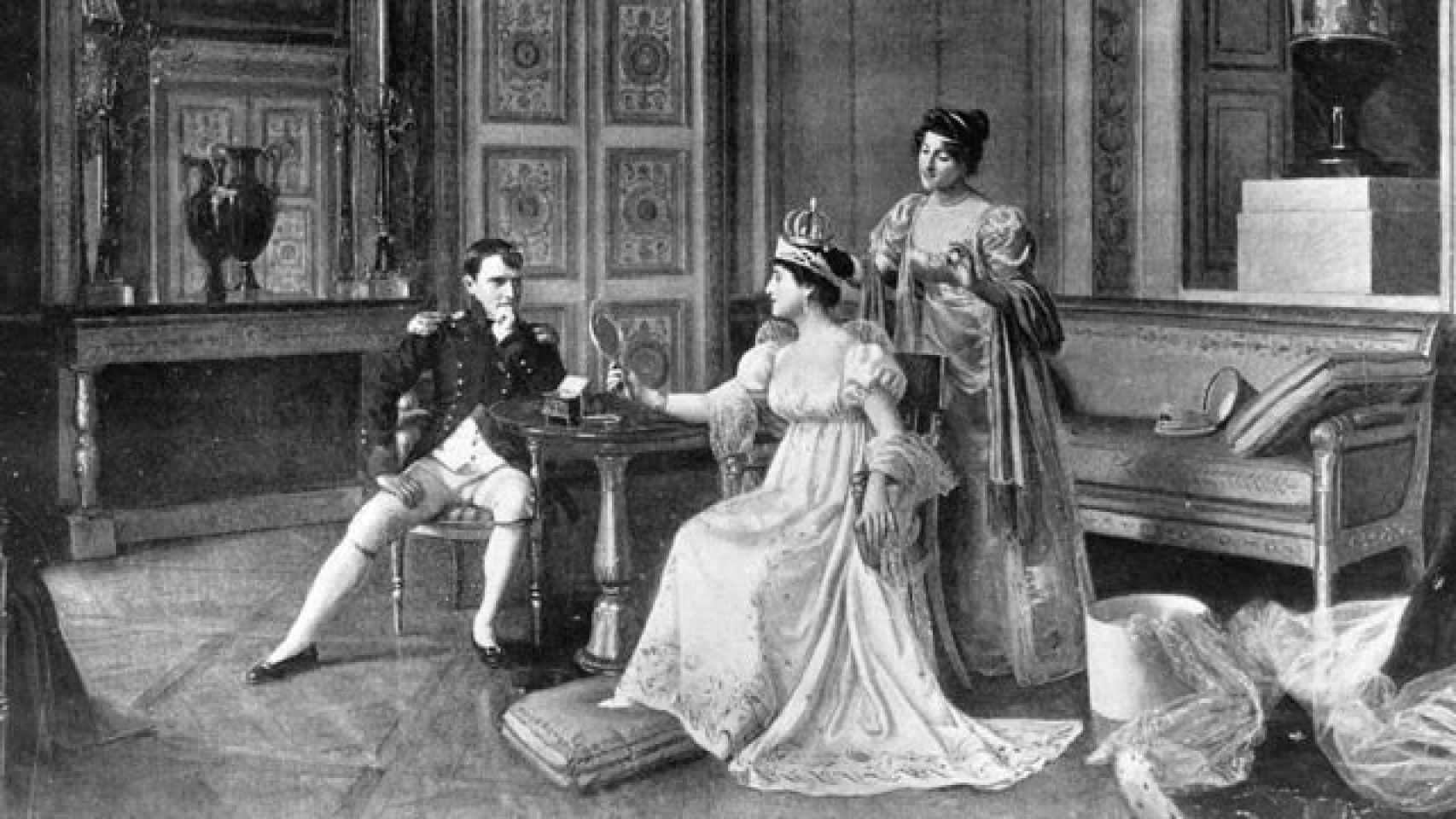 Napoleón y Josefina.