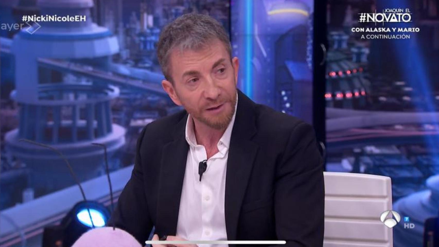 Pablo Motos en 'El Hormiguero'.