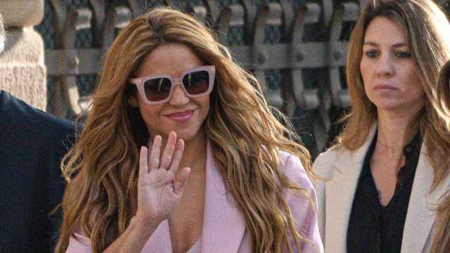 La cantante Shakira a su llegada a los juzgados de Barcelona, el pasado lunes 20.