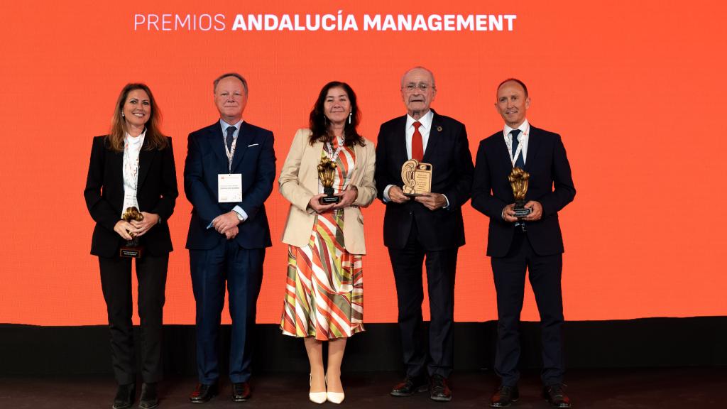 Los premiados por Andalucía Management en su anterior edición.