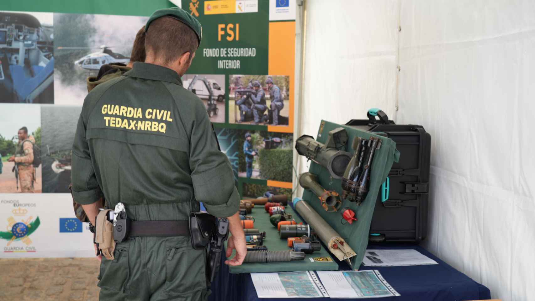Así es la exposición y la jornada sobre tecnología de vanguardia de las Fuerzas de Seguridad en Málaga