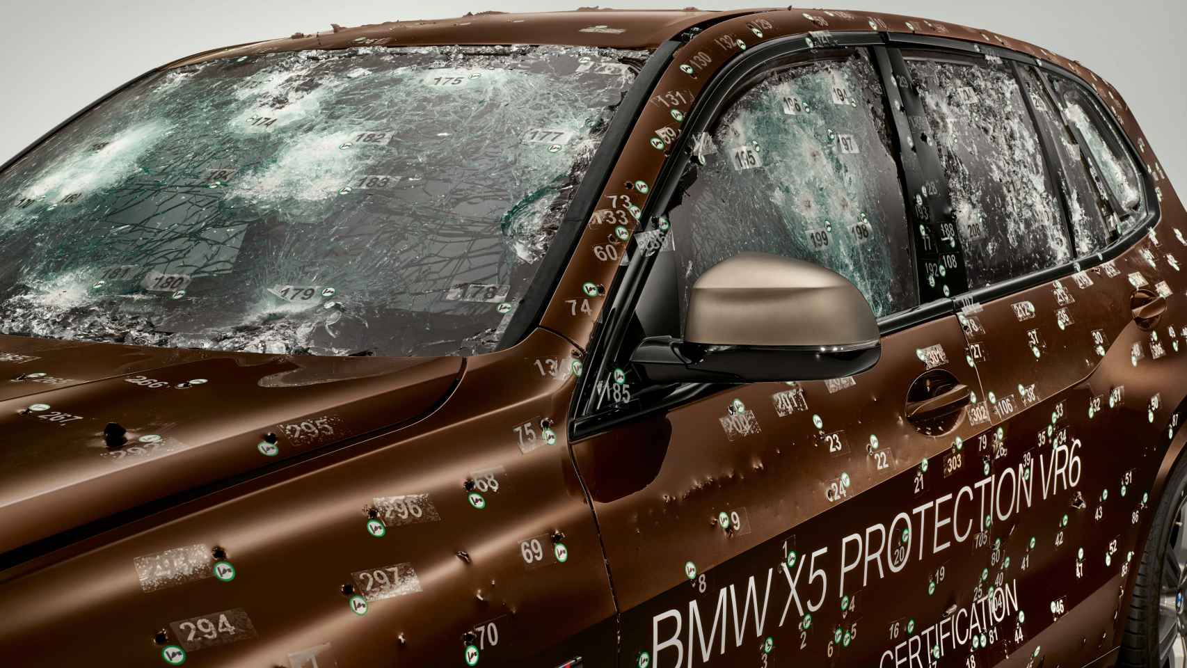 BMW X5 Protection VR6 frente a los ataques de balas.